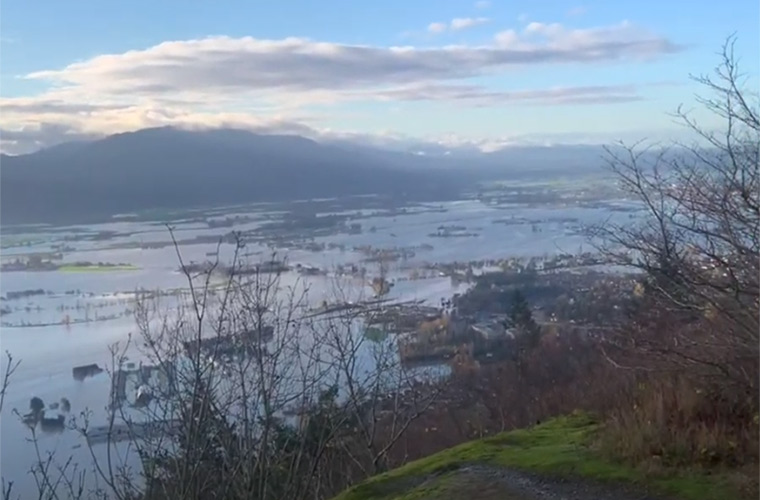 2021 Fraser Valley Flood on Sumas Prairie