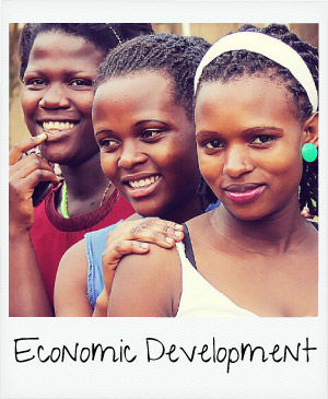 economic development - 3 happy women